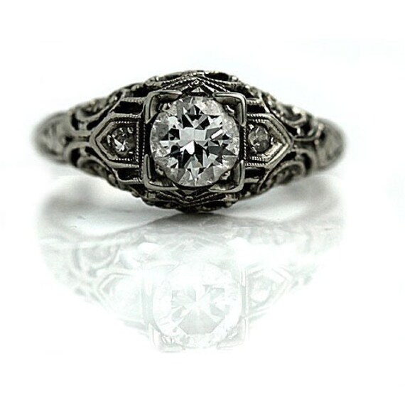 Art Deco Antique Engagement Ring