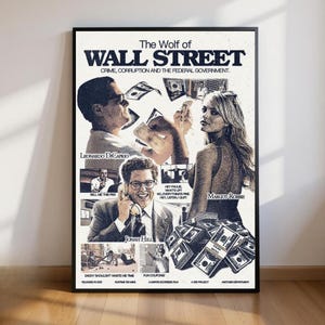 The Wolf of Wall Street Poster - Movie Poster