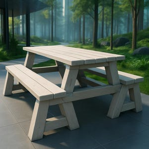 DIY Woodworking Plans Bundle, DIY Build Projects , Woodworking Plans, Digital Download,  Easy to Build Convertible picnic table and bench