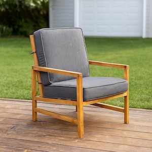 Modern Outdoor Chair Woodworking Plans: DIY Patio Lounge Chair (PDF Download)