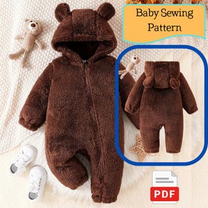 Baby Toddler Sewing Pattern PDF |  Outfit Pattern