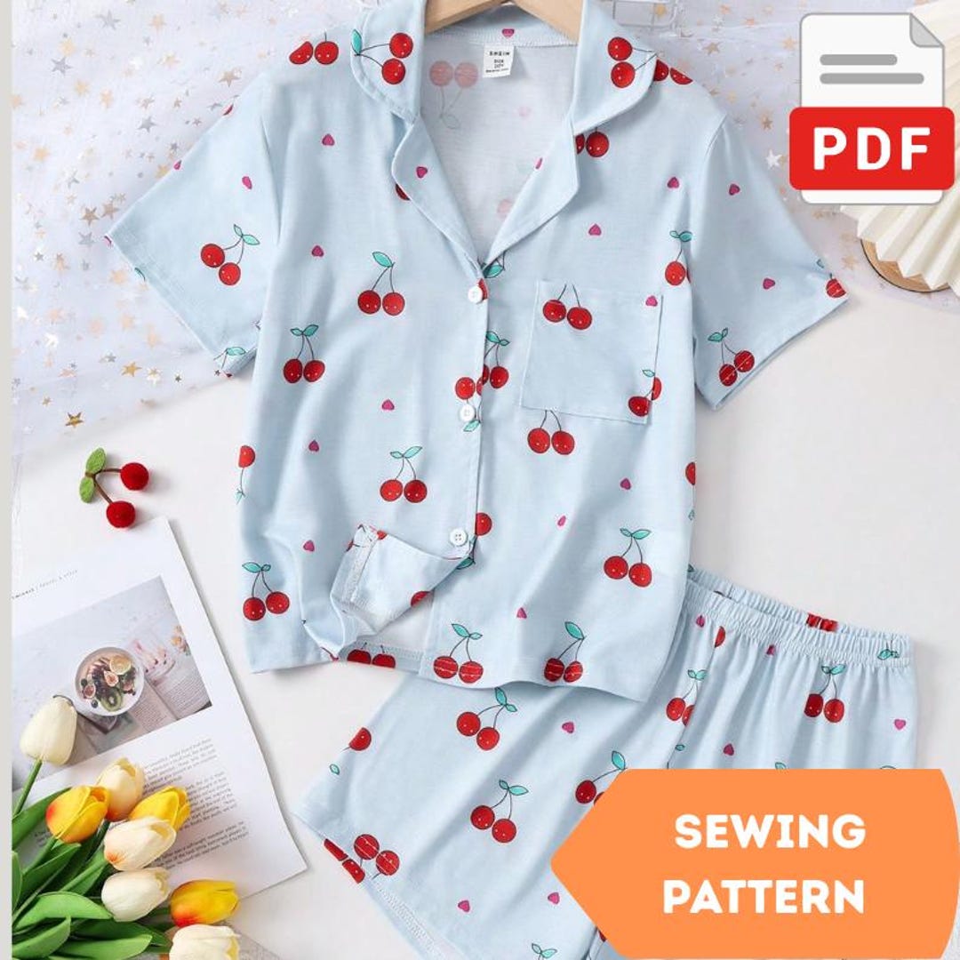 Top and Shorts Set - PDF Sewing Pattern for Kids | Beginner Friendly ...