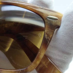 Ray-Ban W0888 Wayfarer Bausch & Lomb Limited Edition Blond Frost solglasögon 5022 bild 7