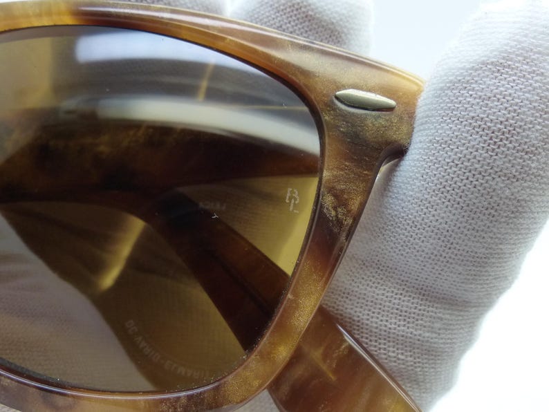 Ray-Ban W0888 Wayfarer Bausch & Lomb Limited Edition Blond Frost solglasögon 5022 bild 7