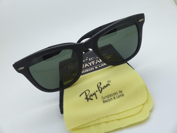 Ray-ban W0670 Bausch & Lomb Folding Wayfarer Sunglasses  display picture 3