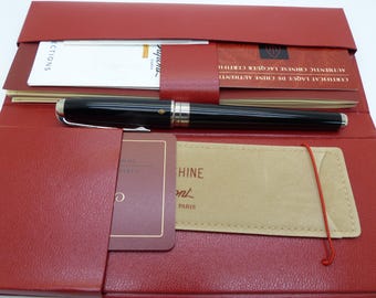 S T Dupont Olympio Chinese lacquer roller ball pen Vintage 1980/90's NOS Set