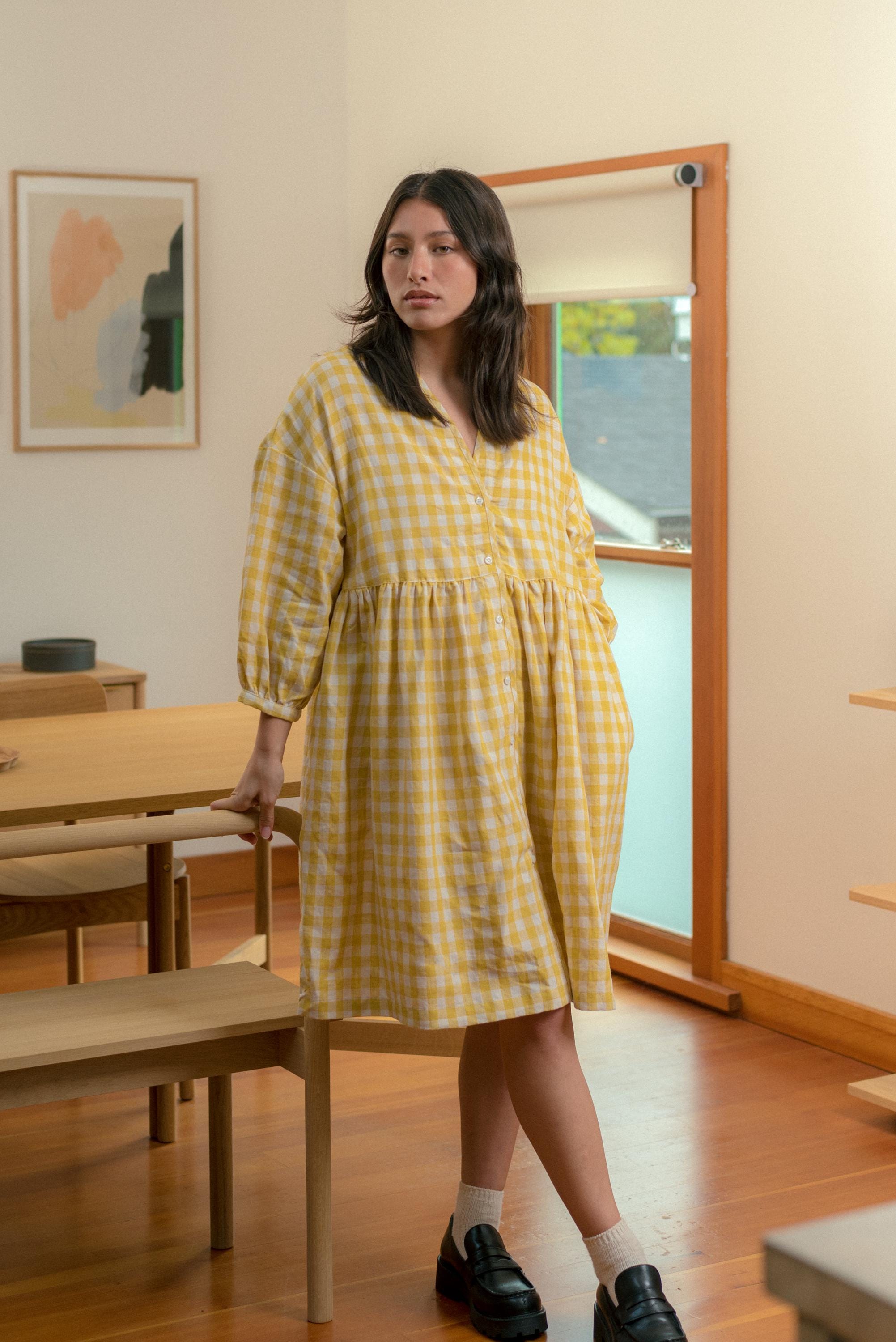 beaton linen house dress HOUSE DRESS & SHIRT