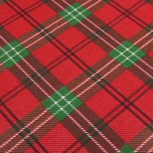 Red green plaid flannel fabric, red green flannel by yard, red green checkered flannel cotton per yard