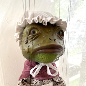 Made to Order - Mr. Toad Marionette disguised as a washer woman