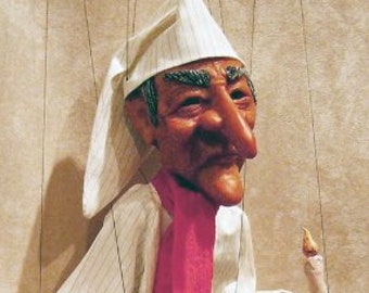 Ebenezer Scrooge Marionette (Made to order)