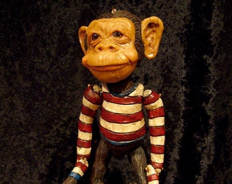 Chimpanzee Marionette. MADE TO ORDER