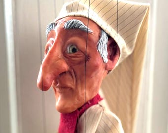 Ebenezer Scrooge Marionette (Made to order)