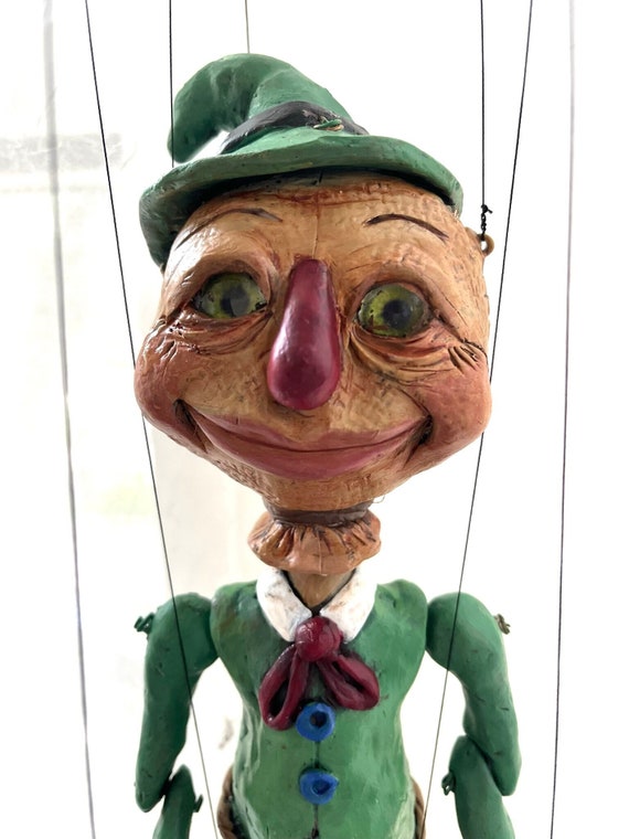 The Scarecrow of Oz Marionette / Made-to-order 