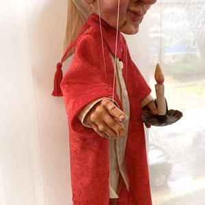 Ebenezer Scrooge Marionette Made to order image 7