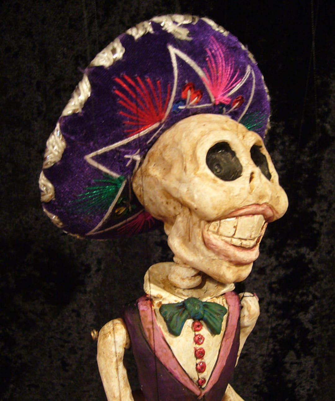 Marionettes, Day of the Dead 42805 (36x54 ジクレーギャラリープリント、壁の装飾トラベルポスター) Mexico City stages first Day of the Dead parade - BBC News