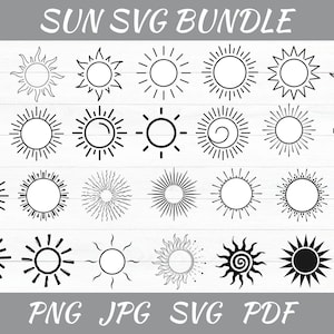 Sunrise Svg Png - Sun Svg Cricut - Sunrise Clipart - Sunrise Cut File - Sunset Svg - Sunrise Cricut - Sunset Silhouette - Instant Download