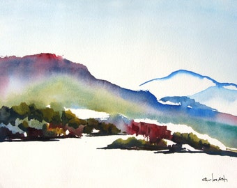 Chupadero - Original Watercolor Painting