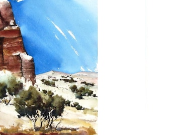 Canyonlands VIII - Original Watercolor Painting