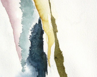 River Bend - Original Watercolor Painting