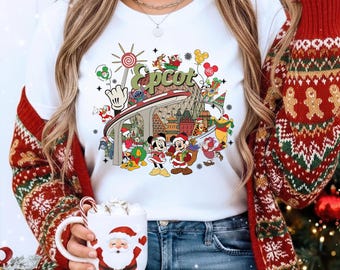 Disney Epcot Shirt, World Traveler tee , Disney Trip Matching Shirts, Epcot Minnie Mickey Shirt, Disney Family Shirts, Epcot Shirts
