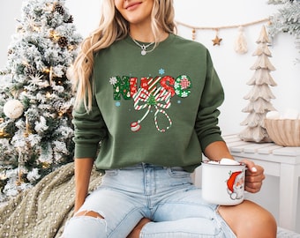 Christmas Nurse Sweatshirt, Nurse Shirt For Christmas, Christmas Crew Nurse Shirt, Registered, Christmas Gift For Nurse, Holiday Nurse Shirt