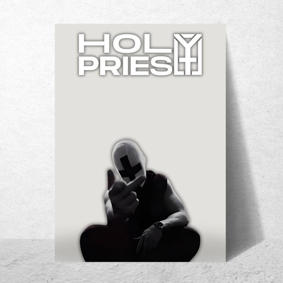 Holy Priest - Techno Poster - Etsy