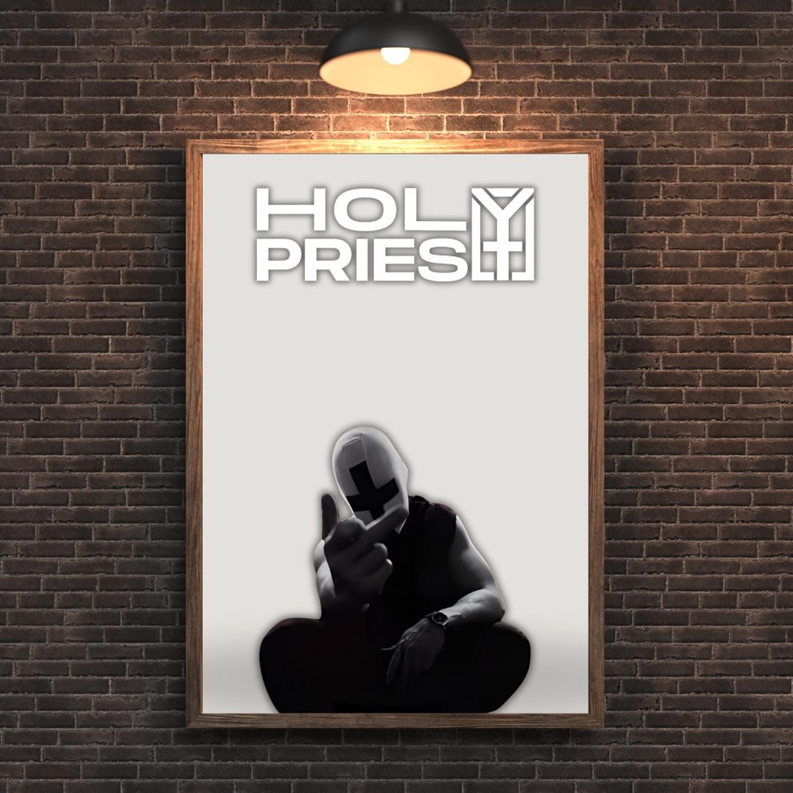 Holy Priest - Techno Poster - Etsy
