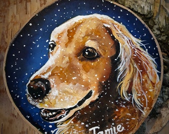 Custom Pet Portrait Ornament