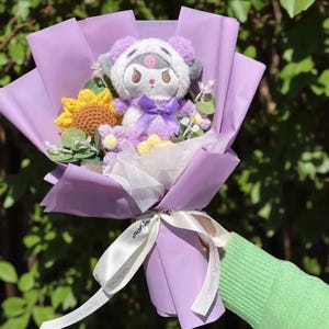 Plush Flower Bouquet, Perfect Toddler Gift, Colorful Plush Bouquet, Daughter' Gift, Wedding, Birthday or Graduation Gift, Cartoon Heroes