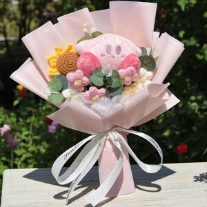 Plush Flower Bouquet: Anime Stuffed Animal Gift