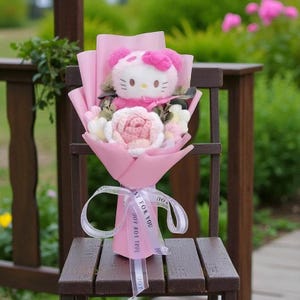 Plush Flower Bouquet, Forever Flower Bouquet, Back to School Bouquet, Perfect Kids Gift, Colorful Plush Bouquet, Trendy Instagrammable Gift