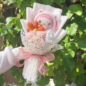 Cartoon Heroes Plush Flower Bouquet, Perfect Toddler Gift, Graduation Gift, Wedding Gift, Anniversary Gift, Colorful Plush Anime Bouquet