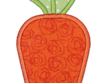 Carrot -  Digital Appliqué Embroidery Design (104)