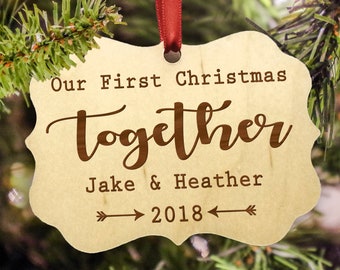 our first christmas ornament etsy