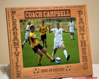 Personalized Player and Coach Frames For Any Sport