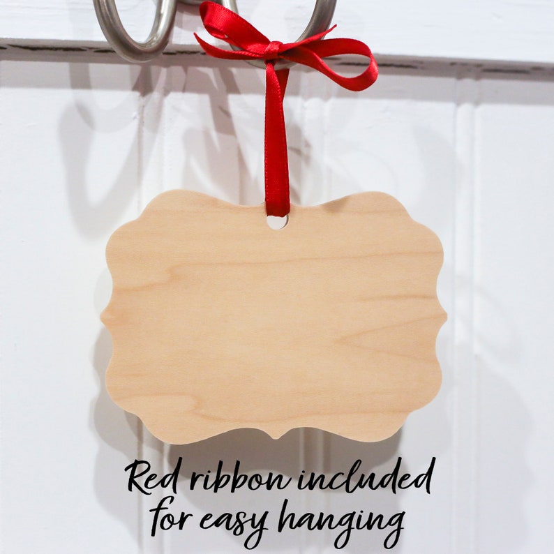 Stocking Gift Rustic Ornament Our First Christmas Ornament Couples Personalized Wooden Christmas Ornament First Christmas Together