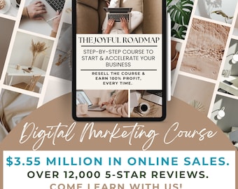 Digital Marketing Training Course | Master Resell Rights | Roadmap To Riches | MRR | Done For You Digital Product | PLR | Make Money Online