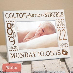 Birth Announcement Frame