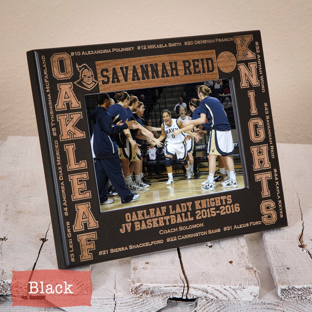 Personalized Youth Sports Team Picture Frame Athletic Team Etsy