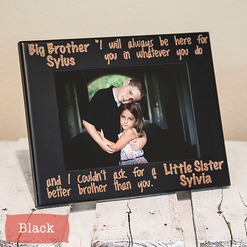 Personalized Brother and Sister FrameSibling GiftBig Etsy