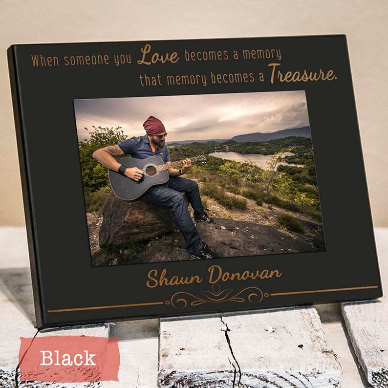 Sympathy Picture Frame Lost Loved One Picture Frame Etsy