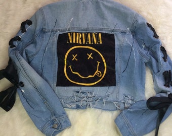 nirvana denim jacket