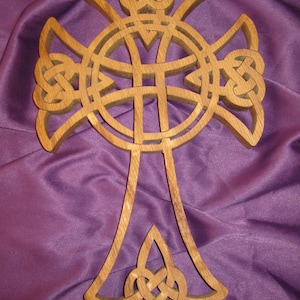 Wooden Celtic Cross