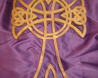 Wooden Celtic Cross