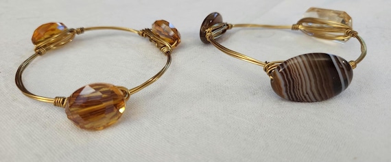 Beautiful Agate Handmade Bangles - image 1