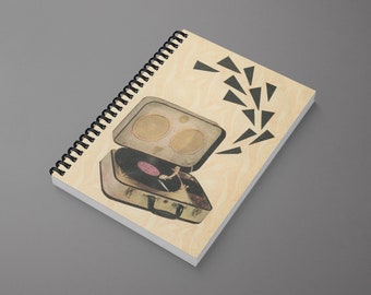 Music Spiral Notebook - Pop