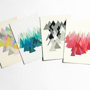 Cartes postales de montagne, papeterie moderne, packs de cartes postales - Montagnes