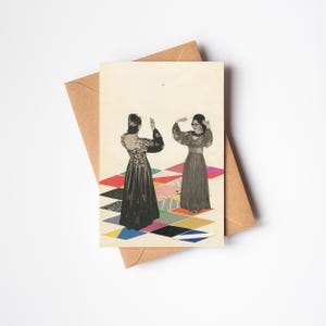 Disco Card, Card for Dancer - Dance Floor