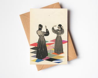 Carte Disco, Carte pour danseuse - Piste de danse