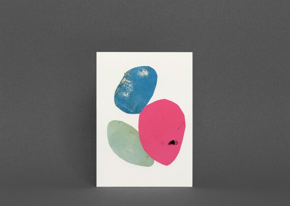 Abstract Art Card, Blank Greetings Card - 003